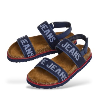 Pepe Jeans Berlin Tape Sandaler marinbl