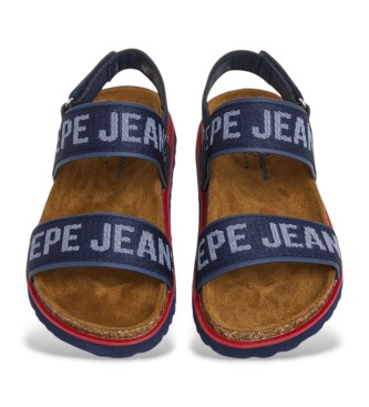Pepe Jeans Berlin Tape Sandaler marinbl