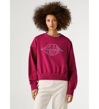 Pepe Jeans Felpa Bernis rosa