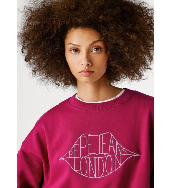 Pepe Jeans Felpa Bernis rosa