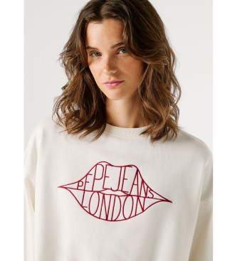 Pepe Jeans Sudadera Bernis blanco