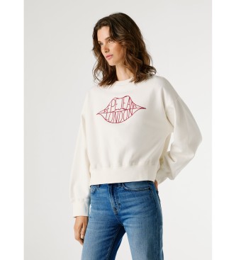 Pepe Jeans Sudadera Bernis blanco