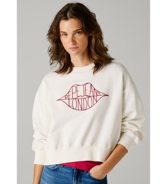 Pepe Jeans Sudadera Bernis blanco
