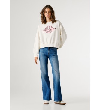 Pepe Jeans Sudadera Bernis blanco