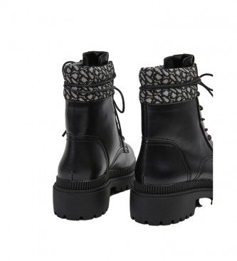 Pepe Jeans Bettle Jacki ankle boots black