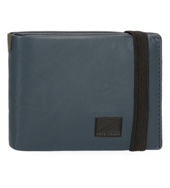 Pepe Jeans Pepe Jeans Marshal wallet with elastic band Navy blue
