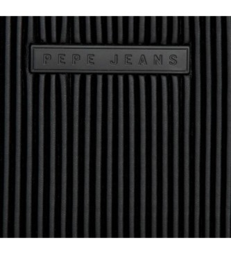 Pepe Jeans Portefeuille Aurora avec porte-monnaie noir