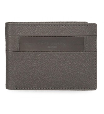 Pepe Jeans Leather wallet Checkbox Grey
