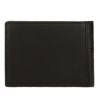 Pepe Jeans Checkbox Leather Wallet Black