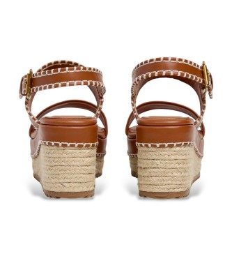 Pepe Jeans Sandales Billie Log marron