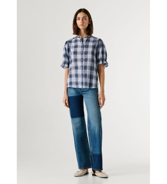 Pepe Jeans Bluzka Biol niebieski