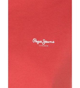 Pepe Jeans T-shirt Bloom vermelho