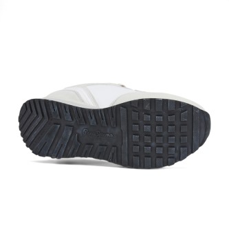 Pepe Jeans Supra Blur leather shoes white