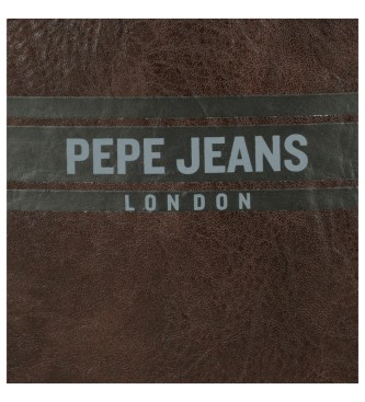 Pepe Jeans Brązowa torba na ramię Pepe Jeans
