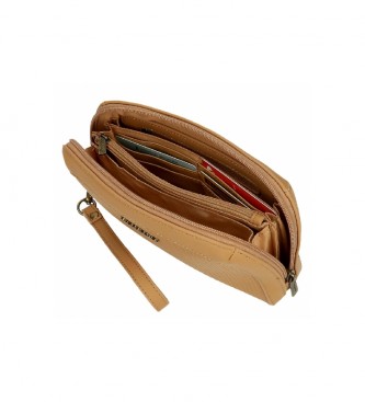 Pepe Jeans Brown Bea handbag -20x11x4cm
