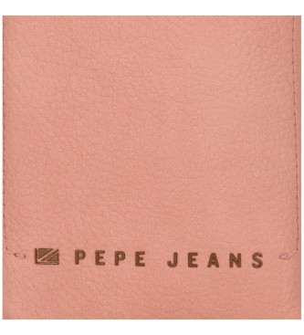 Pepe Jeans Różowa kopertówka Diane -20x11x4cm