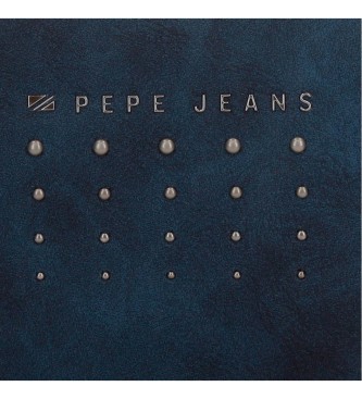 Pepe Jeans Holly marineblaue Clutch-Tasche