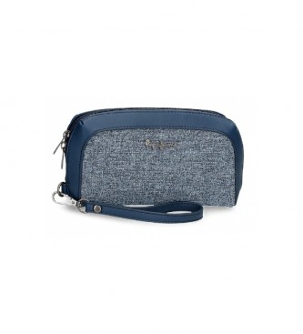 Pepe Jeans Maddie handbag blue -20x11x4cm