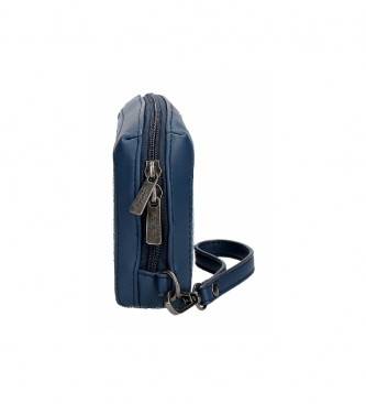 Pepe Jeans Maddie handbag blue -20x11x4cm