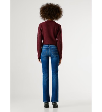 Pepe Jeans Blauwe Piccadilly Bootcut Jeans