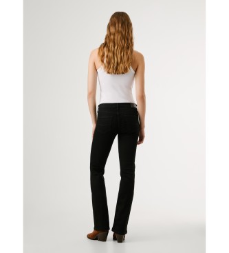 Pepe Jeans Bootcut kavbojke Piccadilly črne