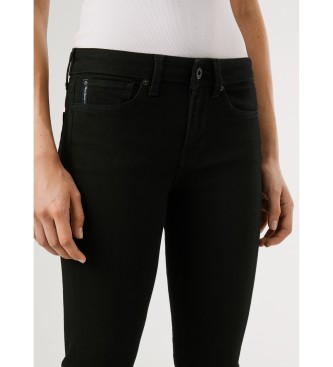 Pepe Jeans Bootcut kavbojke Piccadilly črne