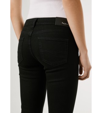 Pepe Jeans Bootcut kavbojke Piccadilly črne