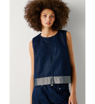Pepe Jeans Top Bowie Shine marino