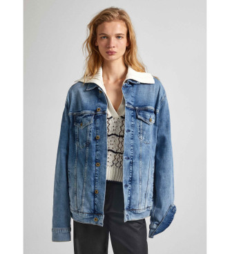 Pepe Jeans Giacca Boyfriend Blu