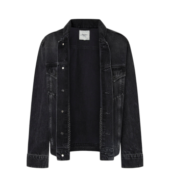 Pepe Jeans Boyfriend Jacke schwarz