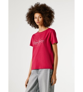 Pepe Jeans Camiseta Brady rosa