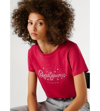 Pepe Jeans Camiseta Brady rosa