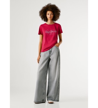 Pepe Jeans Camiseta Brady rosa