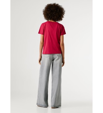 Pepe Jeans Camiseta Brady rosa