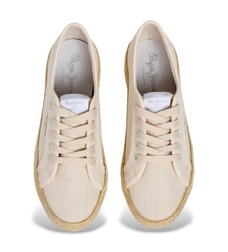 Pepe Jeans Sneakers beige Brady Jute