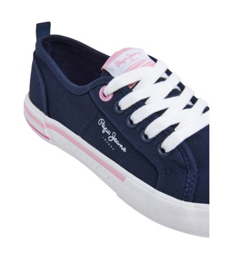 Pepe Jeans Brady Top navy trningssko