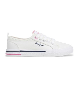 Pepe Jeans Sneakers bianche Brady Top