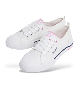 Pepe Jeans Sneakers bianche Brady Top