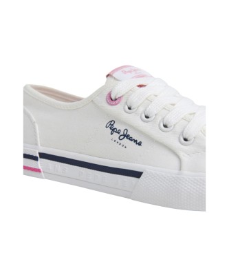 Pepe Jeans Sneakers bianche Brady Top