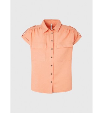 Pepe Jeans Brenda orangefarbenes T-shirt