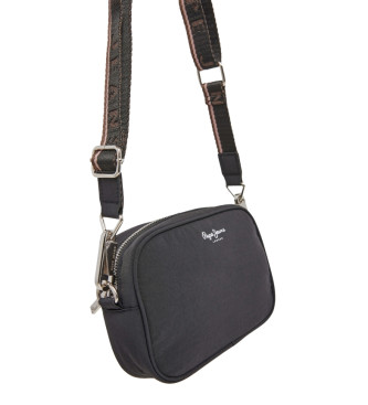 Pepe Jeans Bolsa de ombro Briana Marge preta