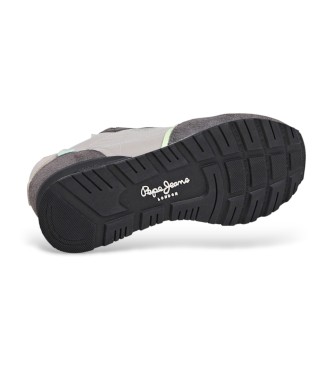 Pepe Jeans Brit Air grey trainers