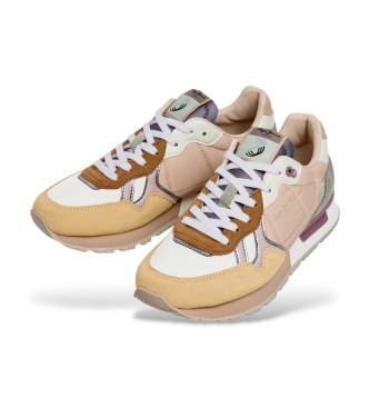 Pepe Jeans Baskets beiges Brit Back