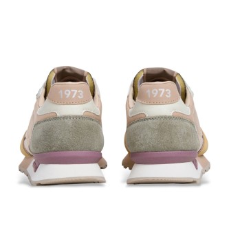 Pepe Jeans Baskets beiges Brit Back