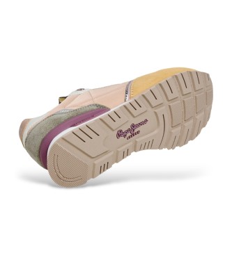 Pepe Jeans Baskets beiges Brit Back