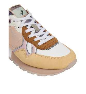 Pepe Jeans Baskets beiges Brit Back