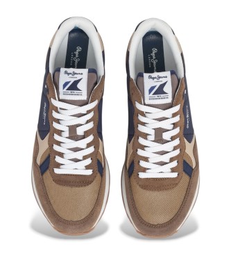 Pepe Jeans Brit Colors braune Hausschuhe