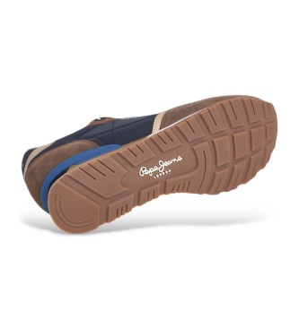 Pepe Jeans Brit Colors braune Hausschuhe