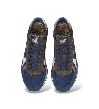 Pepe Jeans Brit Essence marineblaue Schuhe