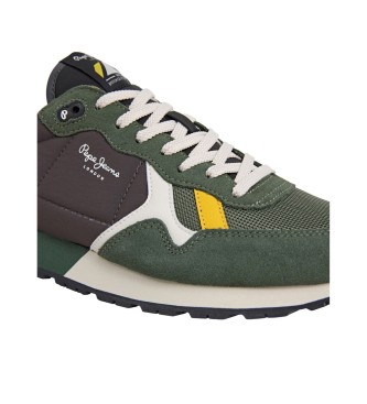 Pepe Jeans Brit Essence gr�ne Schuhe